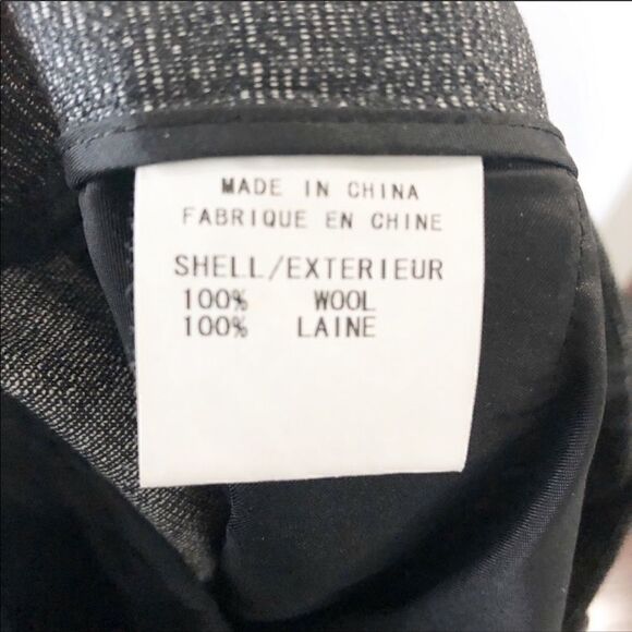 𝅺nwot Theory Namiko wool tweed trousers sz 4 - Picture 5 of 6